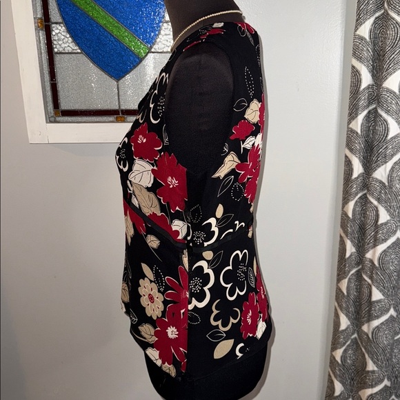 Ann Taylor Vintage 90’s Sleeveless Silk Blouse SZ 6 - Picture 4 of 7